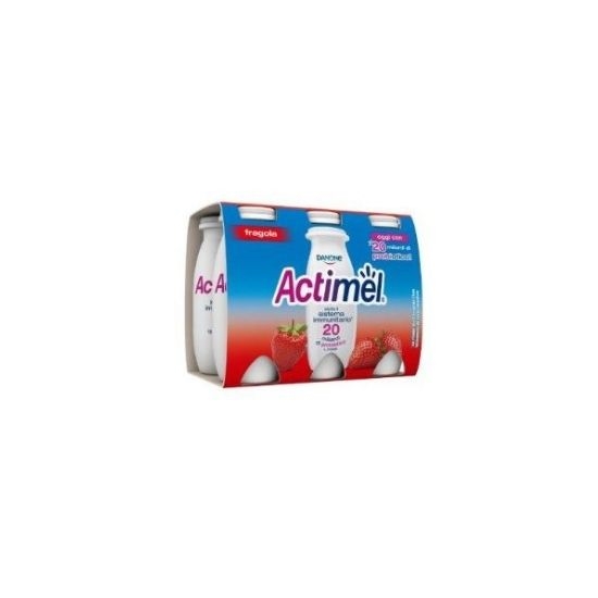 Picture of DANONE ACTIMEL FRAGOLA X6